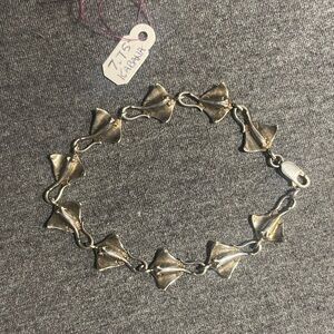 Kabana rare stingray/mantaray sterling silver bracelet